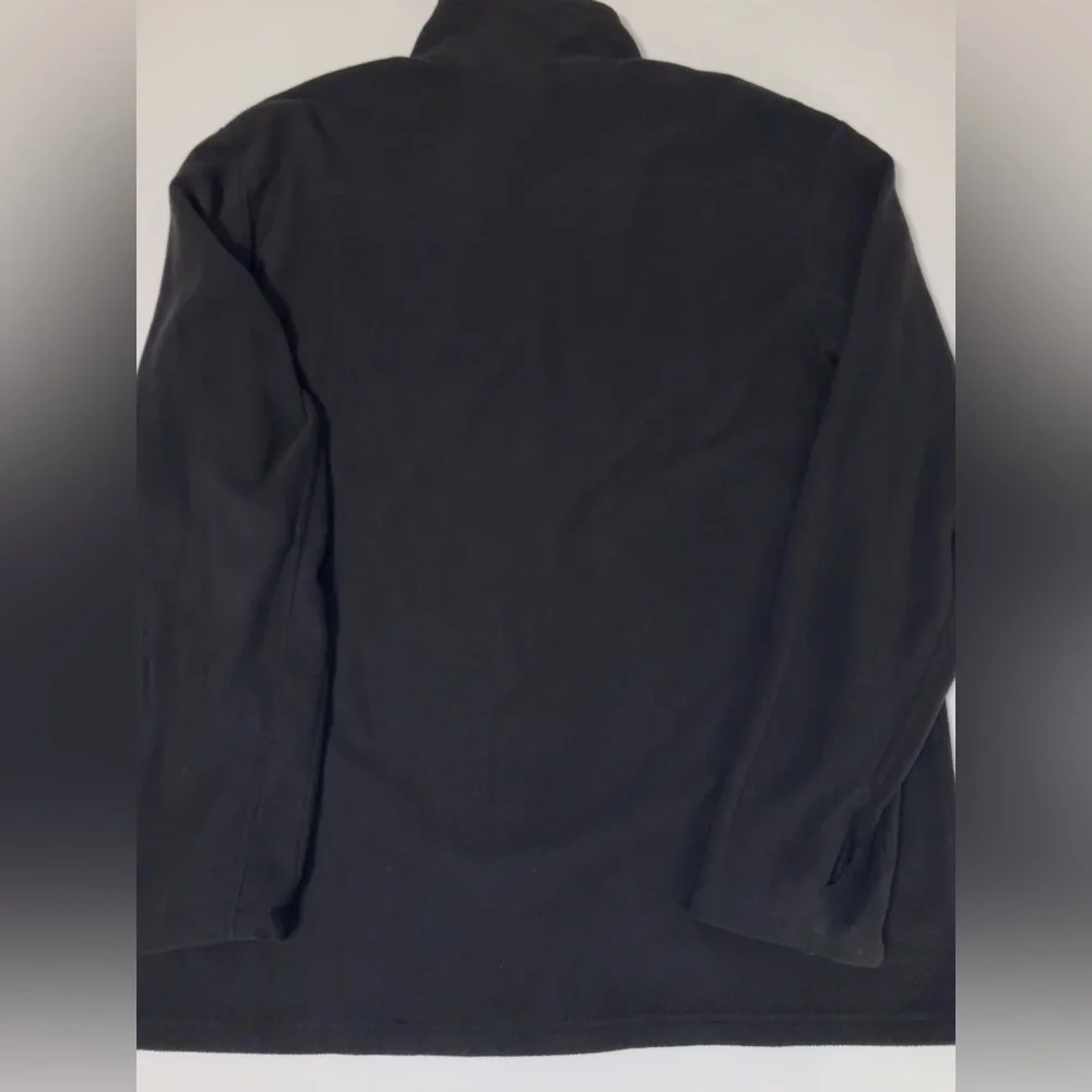 North Face Men’s Black 1/4 Zip Fleece Jacket Size XL Pullover Thumb Holes